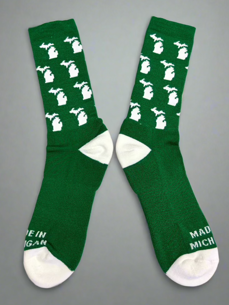 Michigan State Socks